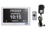 KCare 12" Digital LED Calendar Day Clock