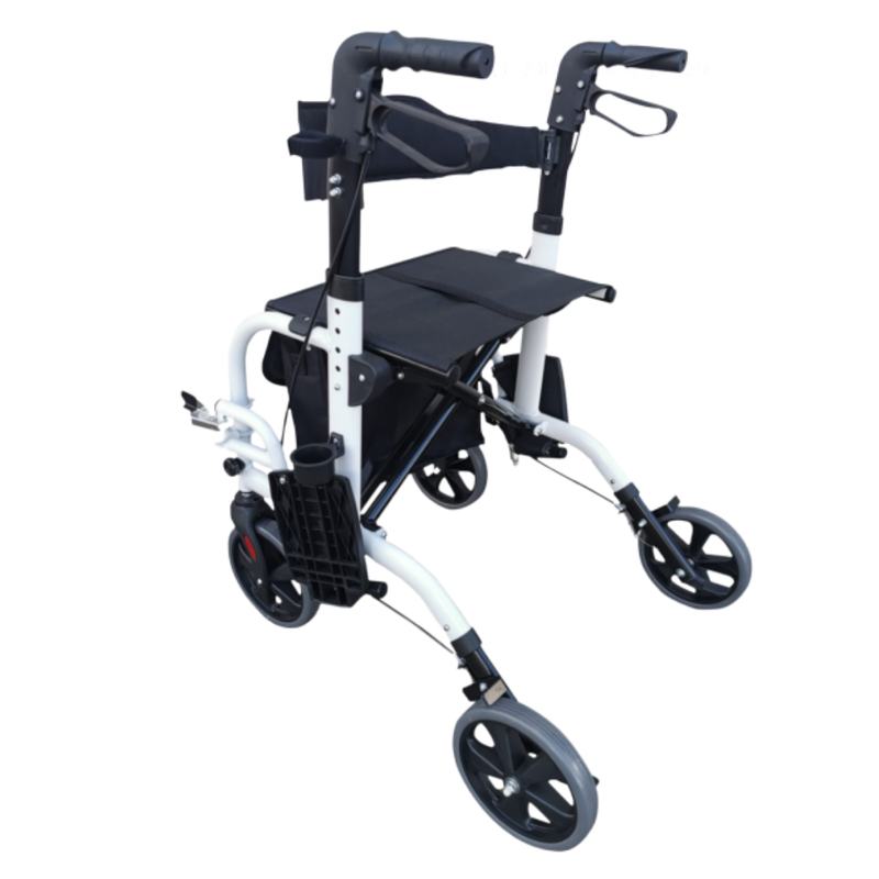Redgum Dual Purpose Side Folding Seat Walker