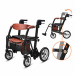 Gavo 2-in-1 Walker Wheelchair