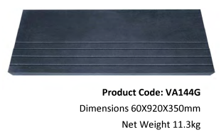 Easy Edge Threshold Rubber Ramp