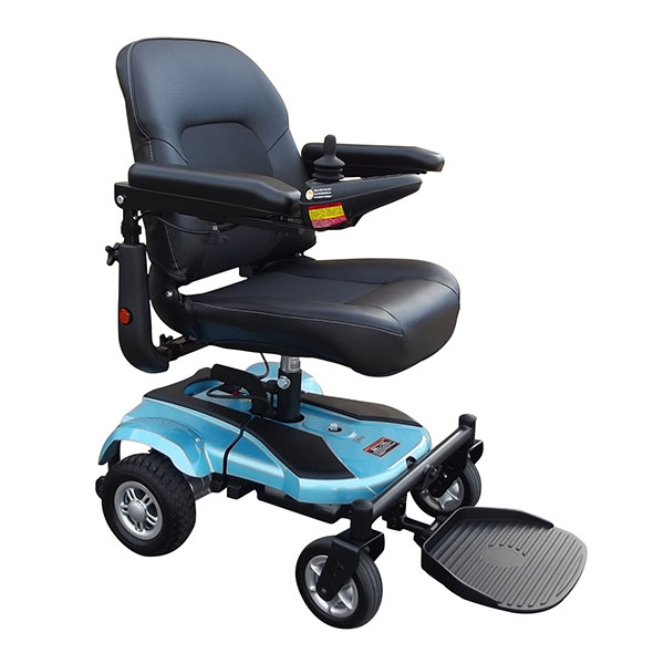 Ezi-go kite blue mobility chair